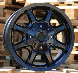 R16x8  6X114.3  ET  0  66.1  B2004  Black Half Matt (BLHM)  For 4X4  (K7)  ((AKC 55 Eur)) (1 foto / 1)