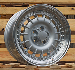 R17x9  5X112  ET  30  66.6  B1855  Silver+Polished Lip (SP)  For MER  (Z6+Z1)  (Rear+Front) (1 foto / 1)