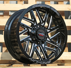 R20x9  6X139.7  ET  0  106.1  B1816  Black+Milling (BLML)  For 4X4  (K3) (1 foto / 1)