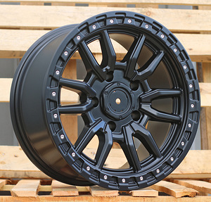 R17x8.5  5X139.7  ET  0  110.1  B1823  Black Half Matt (BLHM)  For 4X4  (Z4) (1 foto / 1)