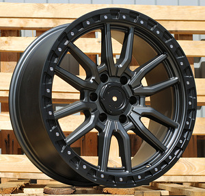 R20x9  6X139.7  ET  0  106.1  B1823  Grey (GR)  For 4X4  (K3)  (Dark With Black Ring) (1 foto / 1)