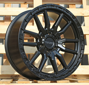 R22x9.5  6X139.7  ET  35  106.1  B1823  Satin Black (SB)  For 4X4  (K3) (1 foto / 1)