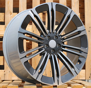 R22x9.5  5X108  ET  45  63.3  B1808  Grey Polished (MG)  For LAND  (K3) (1 foto / 1)