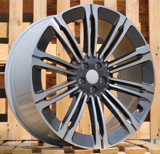 R22x9.5  5X108  ET  45  63.3  B1808  Grey Polished (MG)  For LAND  (K3)