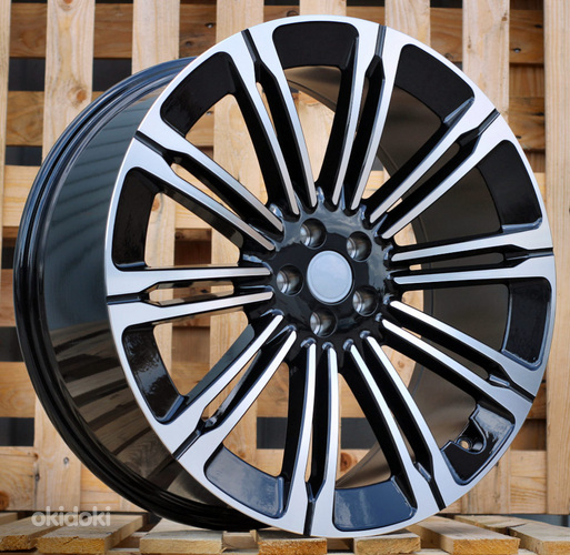 R19x8.5  5X120  ET  45  72.6  B1808  Black Polished (MB)  For LAND  (Z1)