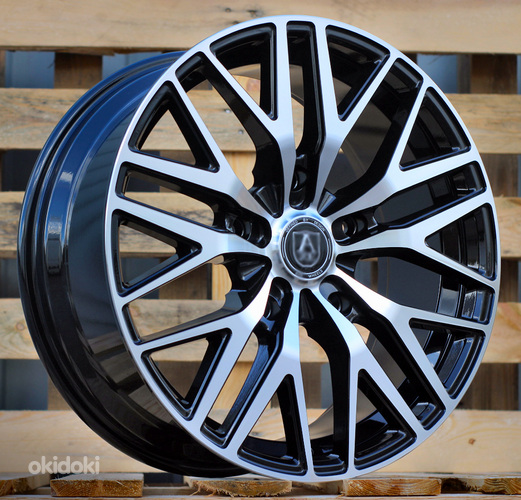 R19x8  5X160  ET  50  65.1  B1789  Black Polished (MB)  For FORD  (K3)  ((max 1050 kg))