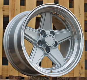 R16x9  5X112  ET  12  66.6  B1794  Silver+Polished Lip (SP)  For MER  (Z1)  (Rear+Front) (1 foto / 1)