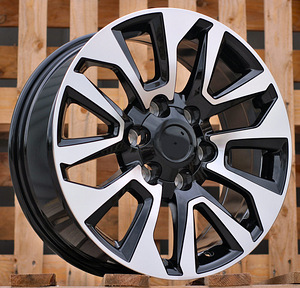 R18x7.5  6X139.7  ET  25  106.1  B1743  Black Polished (MB)  For 4X4  (Z1)  (4x4 for TOYOTA) (1 foto / 1)