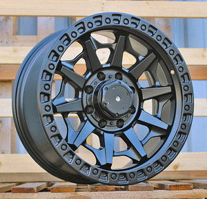 R20x9  8X165.1  ET  1  130  B1721  Black Half Matt (BLHM)  For 4X4  (Z1) (1 foto / 1)