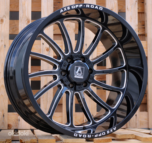 R22x10  12X135/139  ET  M19  106.1  B1688  Black (BL)  For 4X4  (K3)  (Milling)