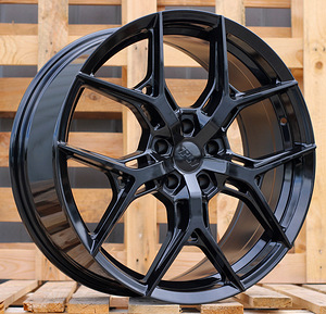 R20x8.5  5X114.3  ET  35  73.1  B1696  Gloss Black (GB)  For RACIN  (Z1)  (Style Vossen) (1 foto / 1)