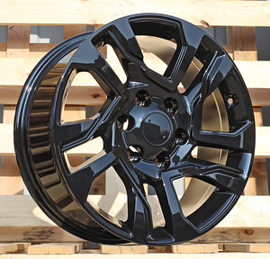 R18x7.5  6X139.7  ET  20  106.1  B1704  Black (BL)  For 4X4  (K3)  (For Toyota) (1 foto / 1)