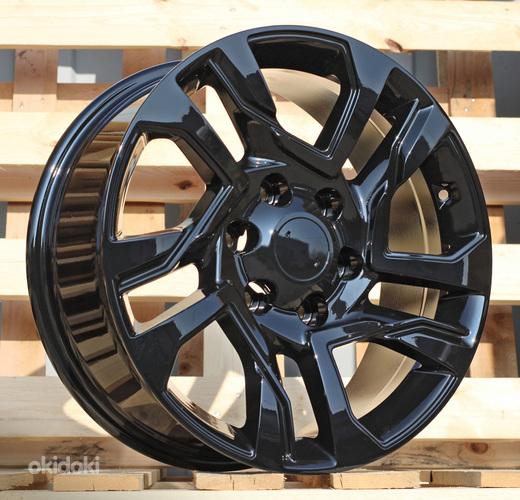 R18x7.5  6X139.7  ET  20  106.1  B1704  Black (BL)  For 4X4  (K3)  (For Toyota)