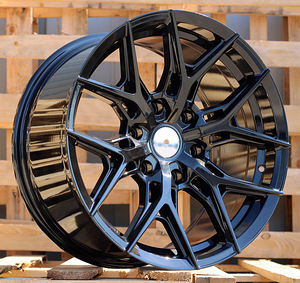 R20x9  6X139.7  ET  24  106.1  B1673  Satin Black (SB)  For 4X4  (K3)  (Vossen Style) (1 foto / 1)