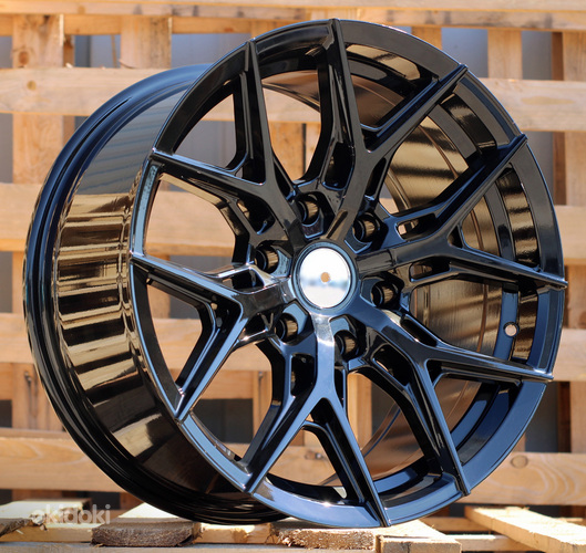 R20x9  6X139.7  ET  24  106.1  B1673  Satin Black (SB)  For 4X4  (K3)  (Vossen Style)
