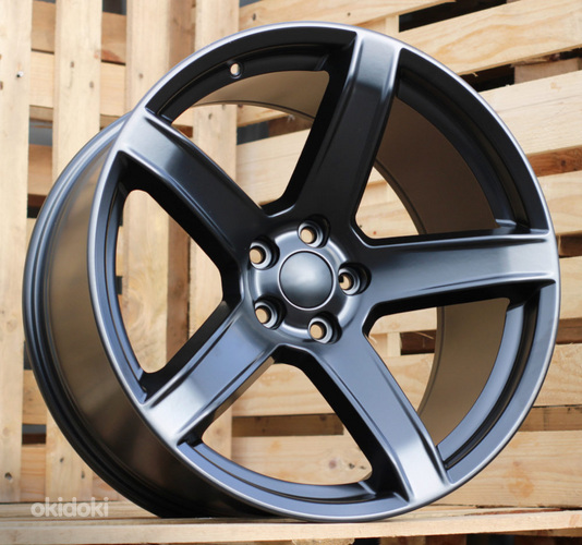 R18x7.5  5X115  ET  20  71.5  B1671  (A5855)  Black Half Matt (BLHM)  For DODGE  (P)