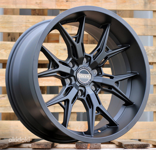 R20x9.5  6X139.7  ET  0  106.1  B1673L  Black Matt (BM)  For 4X4  (K3)