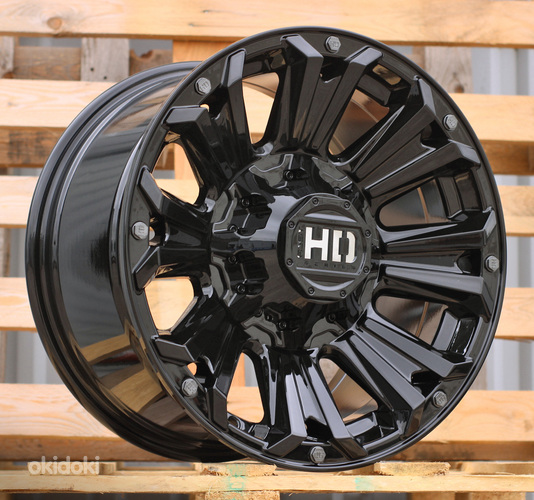 R17x9  8X165.1  ET  20  124.9  B1658  Black (BL)  For 4X4  (K3)