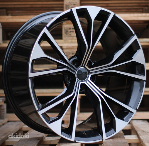 R21x10  5X112  ET  20  66.5  B1624  Black Polished (MB)  For AUD  (K3+P)  (For Q8)