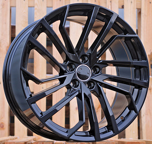 R18x8  5X112  ET  45  66.5  B1618  Black (BL)  For AUD  (Z2)  (Gloss Black) (1 foto / 1)