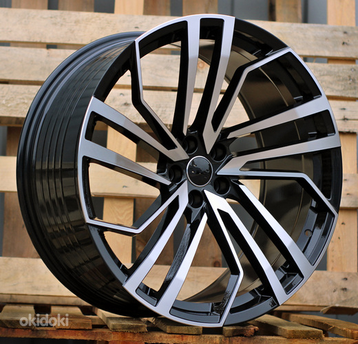 R21x9  5X112  ET  30  66.5  B1618  (IN0386)  Black Polished (MB)  For AUD  (K3)