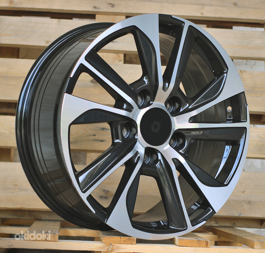 R18x8  5X150  ET  45  110.1  B1611  (FBX078)  Black Polished (MB)  For TOYOT  (K7)  (HYBRID FORGED)