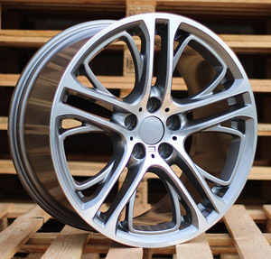 R20x8.5  5X120  ET  38  72.6  B1600  Grey Polished+Powder Coating (MGPC)  For BMW  (P)  (Rear+Front For BMW X3) (1 foto / 1)
