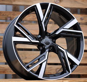R17x7.5  5X112  ET  40  66.5  B1571  (IND5452)  Black Polished (MB)  For AUD  (K8+P2) (1 foto / 1)
