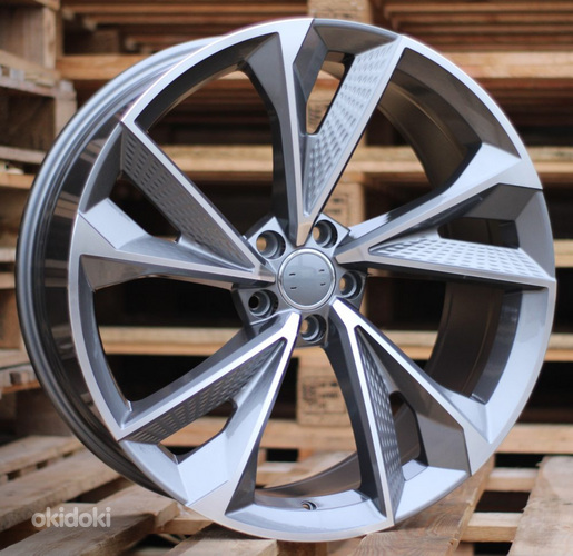 R21x9  5X112  ET  35  66.5  B1566  Grey Polished (MG)  For AUD  (Z3)