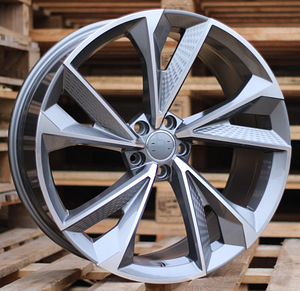 R20x9  5X112  ET  33  66.5  B1566  Grey Polished (MG)  For AUD  (Z1) (1 foto / 1)