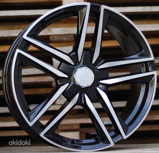 R19x8.5  5X112  ET  43  66.6  B1558  Black Polished (MB)  For MER  (P)  (Rear+Front (AKC 90 Eur))