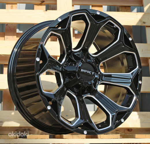 R20x10  12X135/139  ET  M12  106.1  B1560  Black (BL)  For 4X4  (K3)  (Milling)