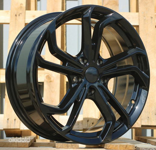 R17x7.5  5X112  ET  45  57.1  B1525  Black (BL)  For VW  (Z1)