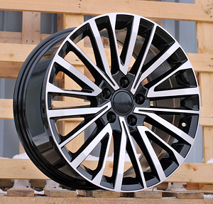 R20x8  5X120  ET  45  65.1  B1515  (B1515/VW411)  Black Polished (MB)  For VW  (Z4+Z6)  ((max 1000kg)) (1 foto / 1)