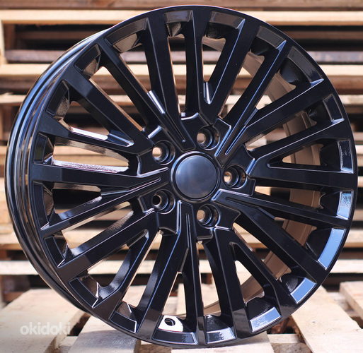 R20x8.5  5X120  ET  45  65.1  B1515  (IN0307)  Black (BL)  For VW  (K7+P2)  ((max 1000kg))