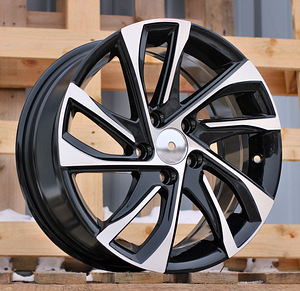 R15x6.5  5X98  ET  39  58.1  B1514  (B5760)  Black Polished (MB)  For FIAT  (R+L4) (1 foto / 1)