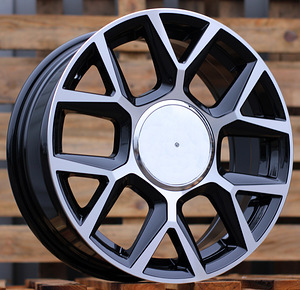 R16x6.5  4X100  ET  43  57.1  B1465  Black Polished (MB)  For VW  (Z2)  (UP! (AKC 60 Eur)) (1 foto / 1)