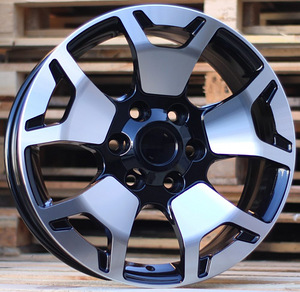 R17x7.5  6X139.7  ET  25  106.1  B1460  (A5550/BY1460)  Black Polished (MB)  For TOYOT  (R)  (4x4) (1 foto / 1)