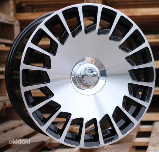 R19x9.5  5X112  ET  35  66.6  B1464  Black Polished (MB)  For MER  (Z4)  (MAYBACH)