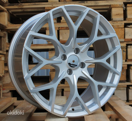 R16x5.5  3X112  ET  30  57.1  B1449  Machined Silver (MS)  For SMART  (P)  ((AKC 60 Eur) HAXER Front+Rear)