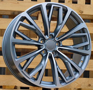 R18x8  5X112  ET  39  66.5  B1453  (FE186/BY1453)  Grey Polished (MG)  For AUD  (A) (1 foto / 1)