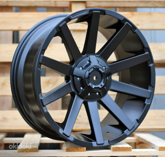 R20x9  6X139.7  ET  0  110.1  B1443  Black Half Matt (BLHM)  For 4X4  (P)