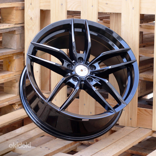 R19x8.5  5X114.3  ET  40  73.1  B1407  Black (BL)  For RACIN  (P)  (Rear+Front)