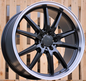 R20x8.5  5X112  ET  40  66.6  B1413  Black Half Matt+Polished Lip (BLHMPL)  For MER  (K5)  ((AKC 120 Eur)) (1 foto / 1)