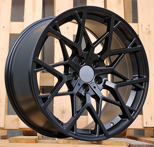 R19x9.5  5X112  ET  37  66.6  B1383  Black Half Matt (BLHM)  For BMW  (P+Z1+Z3)  (Rear+Front) (1 foto / 1)