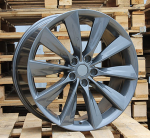 R21x8.5  5X120  ET  40  64.1  B1385  Gun Metal (GM)  For RACIN  (P)  (TESLA Front+Rear) (1 foto / 1)