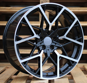 R19x9.5  5X112  ET  37  66.6  B1383  Black Polished+Powder Coating (MBPC)  For BMW  (P)  ((AKC 100 Eur)) (1 foto / 1)