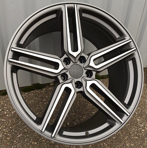 R20x9  5X120  ET  35  72.6  B1382  (HX015)  Grey Polished Half Matt (MGHM)  For HAXER  (K7)  ((AKC 110 Eur) Rear+Front) (1 foto / 1)