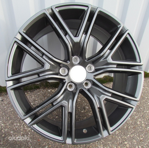 R18x8  5X108  ET  49  63.3  B1371  Gun Metal Half Matt (GMHM)  For VOLVO  (K3)