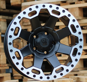 R17x9  5X139.7  ET  0  110.1  B1376  Black Half Matt+Polished Lip (BLHMPL)  For 4X4  (P2) (1 foto / 1)